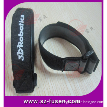 Slip Free Silicone Velcro Hook Loop with Custom Logo
